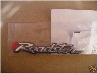 Mazda miata roadster chrome emblem mx-5 jdm