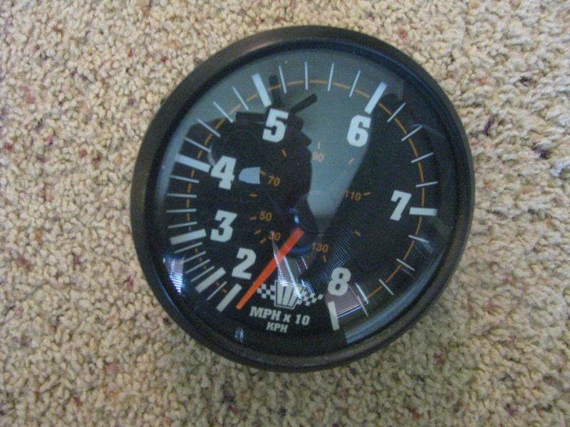 Faria Black Speedometer 0-80 MPH, US $25.00, image 2
