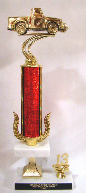 4 x 4 truck show trophies - free engraving - 15 inch tall trophy