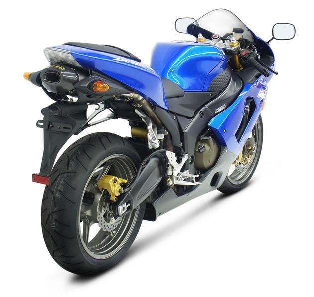 Akrapovic sp series slip-on exhaust ti fits kawasaki zx600 ninja zx6-rr 05-06