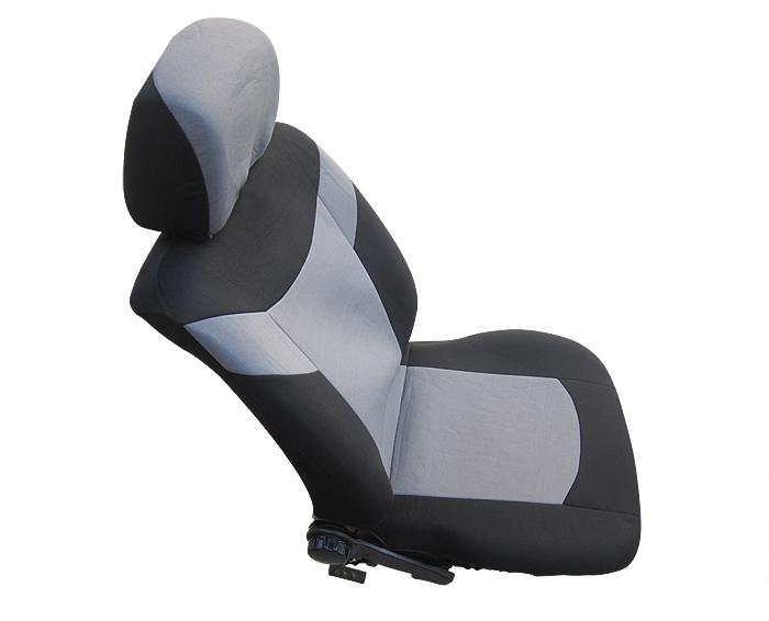 Universal car van Polyester Front & BACK GRAY & BLACK Protectors seat covers, US $34.99, image 3