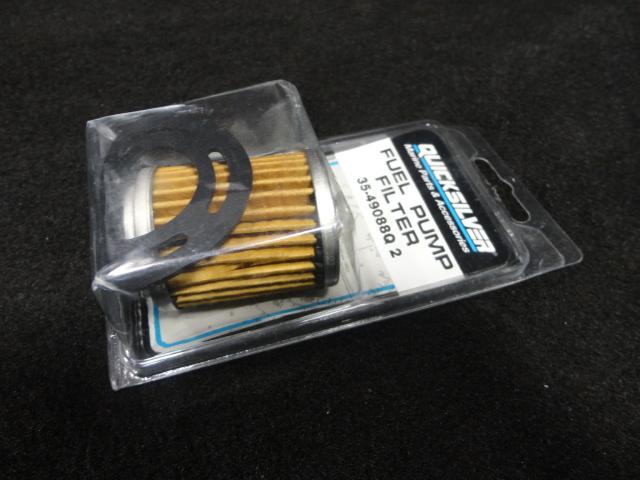 Fuel pump filter #35-49088q-2  mercury/mariner outboard boat motor part(685)