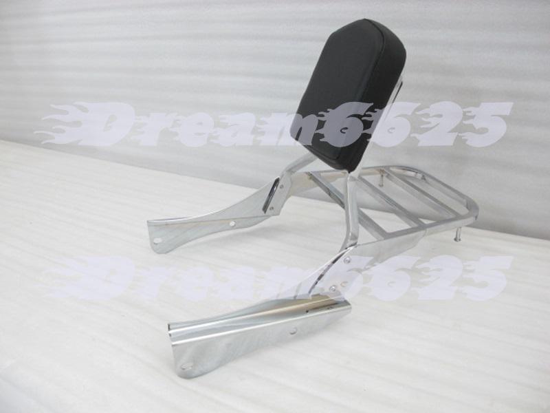 Backrest sissy bar for honda shadow spirit vt750 01-08 vt 750 2001 2006 2008 #lr
