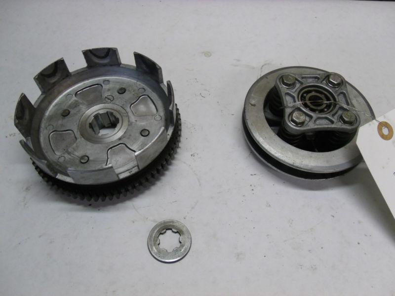 90 honda xr 80 100 / xr80 xr100 clutch hub basket pressure plate spring bearing