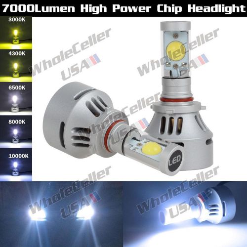 9005 high beam bulbs led headlights cree chip 5 colors replacements x2