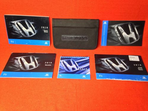 2010 honda fit owners manual fast n free shipping!!