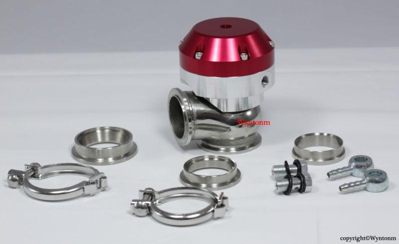 38MM Turbo SUS 304 Sport Compact V-Band Wastegate Dump Valve 22 PSI RED, US $57.99, image 5