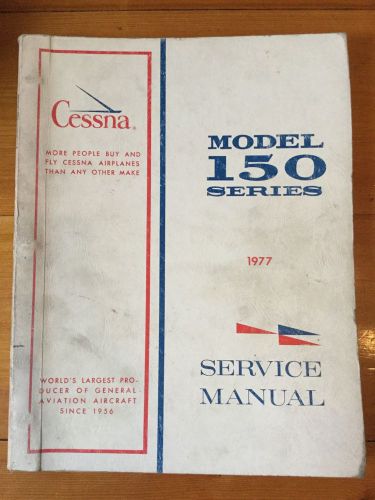 Cessna model 150 series service manual 1977 c150 commuter