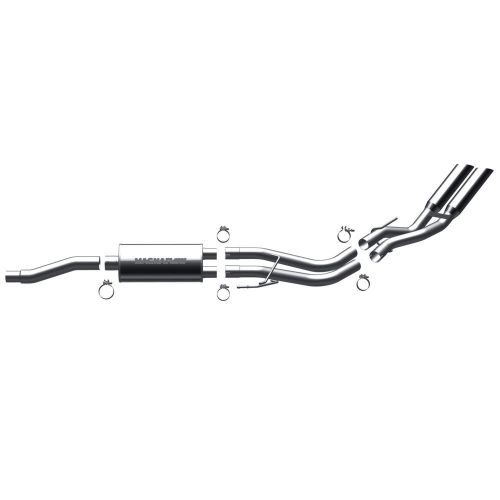 Magnaflow 16993 cat-back 3" performance exhaust system dual-outlet stainless
