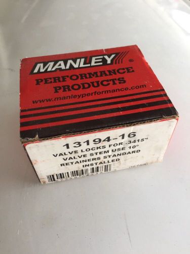 Manley 13194-16 10 degree valve locks conventional groove .3415" stem