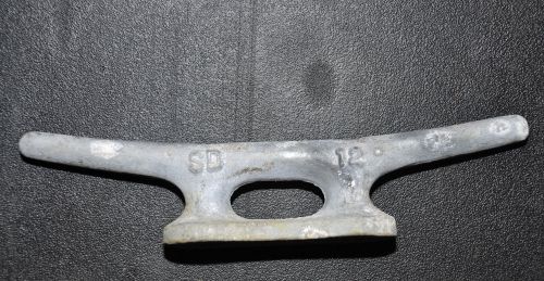 12" heavy marine boat dock cleat anchor tie down nautical maritime