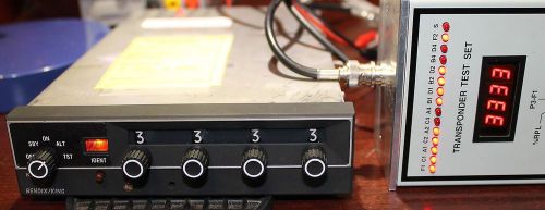 King kt76a transponder yellow tag nice faceplate 30-day guarantee