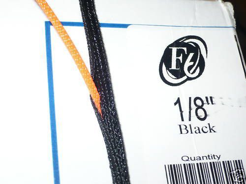 1/8 split braided sleeving f6 techflex 20ft