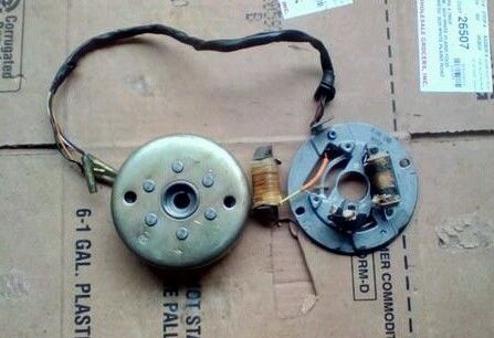 Yamaha blaster flywheel &amp; stator