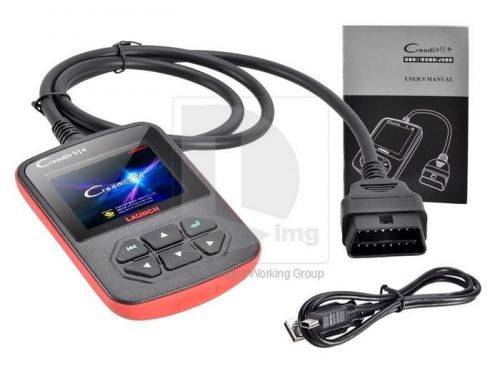 Launch creader vi+ 6+ obd2 jobd eobd code reader car auto diagnostic scanner