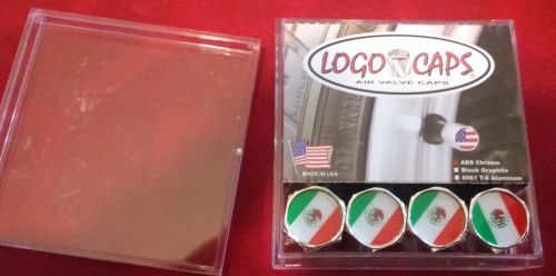 Mexican flag tire air valve cover cap gift father's men's gift stocking stuffer