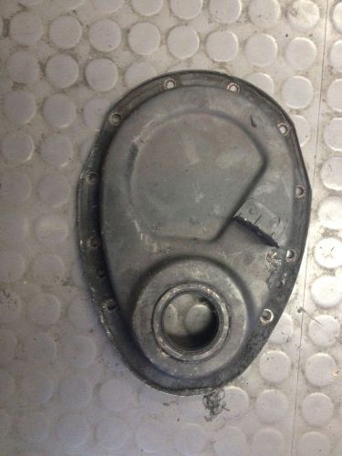 Chevy sbc small block timing chain cover fits 283 327 350 with a 6 3/4" balancer