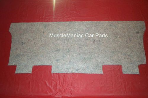 Markets best 1968-1970 roadrunner charger trunk divider insulation 68 69 70