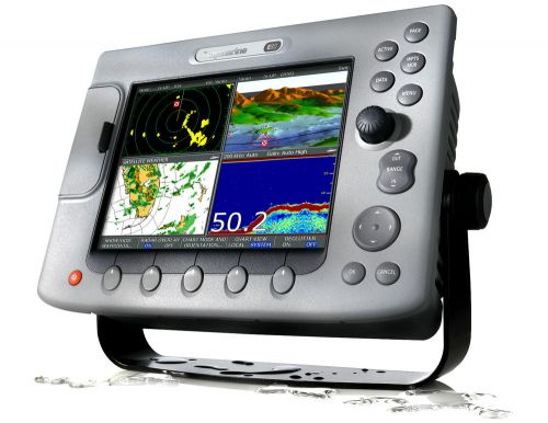 Raymarine e-80 classic mfd  excellent condition manuals, cables, flush mount