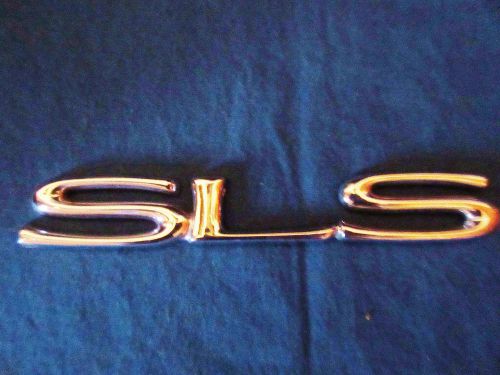 New cadillac "sls" trunk badge emblem-chrome metal