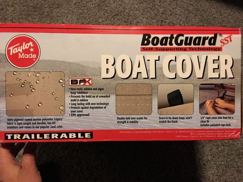 New taylor made products boat guard sst cover sand #2 model 70306 19-21' $400