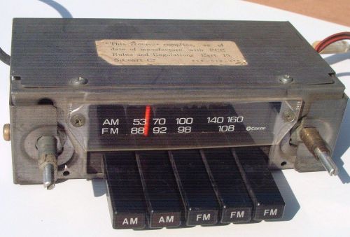C 1970 clarion am fm radio vintage datsun model rn-362m 1972 1973