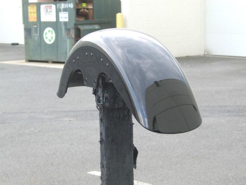 90-2013new  fatboy frt fender new ppg vivid blk and clear 