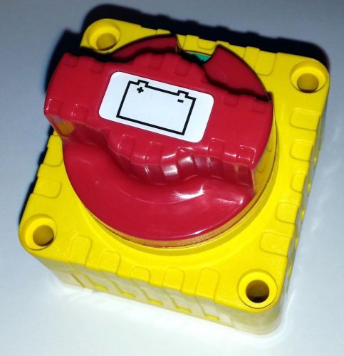 Master battery switch manual over-ride for dual battery system caravan 4wd rv