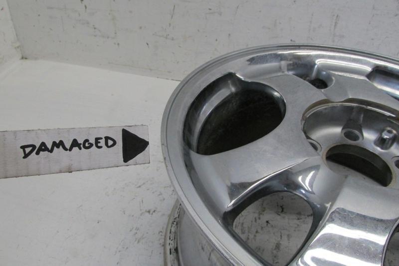 1997 cadillac eldorado touring 6 spoke chrome 16x7-1/2 alloy rim wheel lr