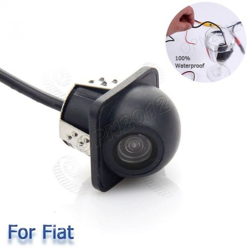Color ccd sensor car reverse backup dvd rear view camera hd full vision for fiat