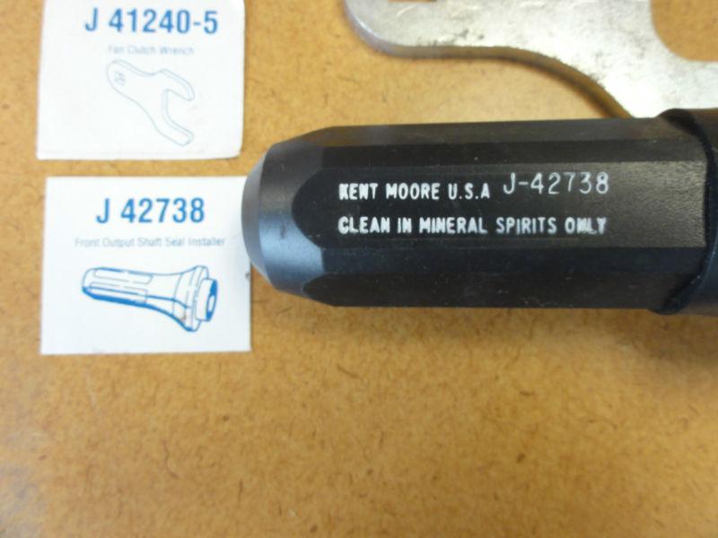 4 Kent Moore Valve Seal Sector Bearing Fan Clutch Transfer Case Installers, US $39.99, image 3