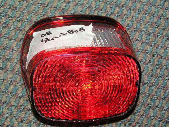 Harley davidson street bob tail light lens fits many models