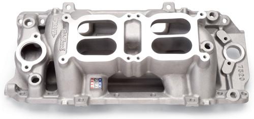 Edelbrock 7520 rpm air gap dual-quad intake manifold