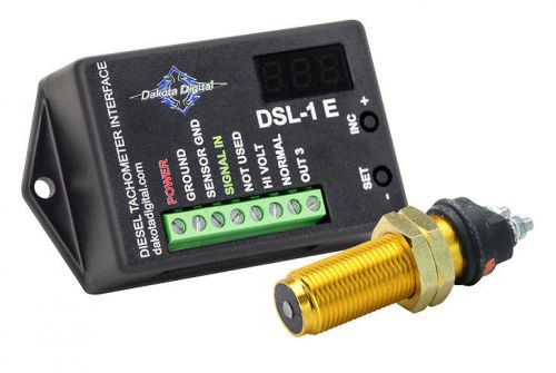 Dakota digital diesel universal flywheel tachometer interface adapter dsl-2e new