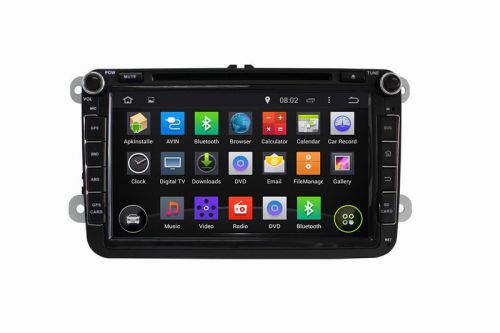 8" volkswagen  android 5.1 car dvd with quad core capacitive touch screen