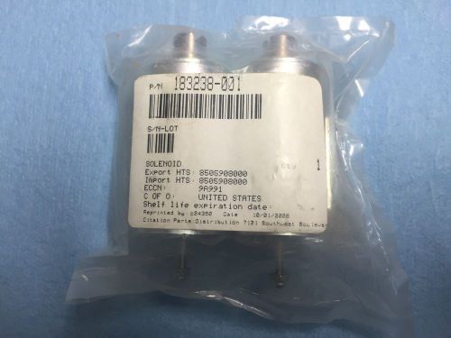 Cessna citation thrust reverser lockout solenoid p/n 183238-001