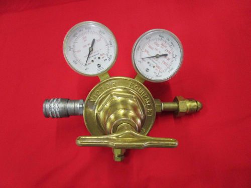 Victor equipment co. regulator with quick disconnect