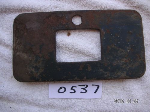 1930's 1940's chevrolet ford plymouth glove box door with clock hole   my#0537g6
