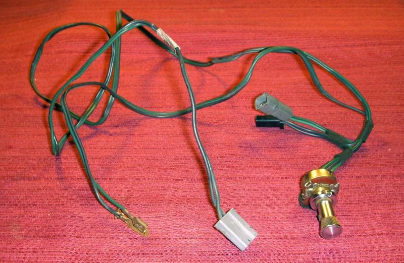 1967-68 chrysler imperial rear speaker fader control switch 2820567 oem lebaron