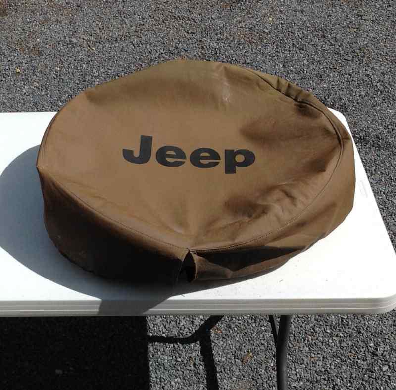 Jeep spare tire cover. spice color 28"