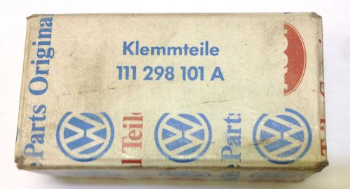 111 298 101 new old stock vw beetle heater control cable clamp kit