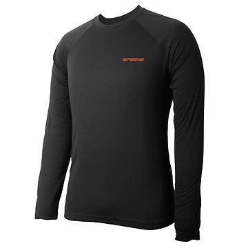 New arctiva evaporator wicking base layer shirt, black, med/md