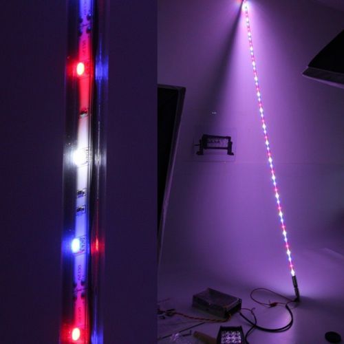 6' combo color led lighted whip flag atv utv off-road dunes coldunes fix rwb us