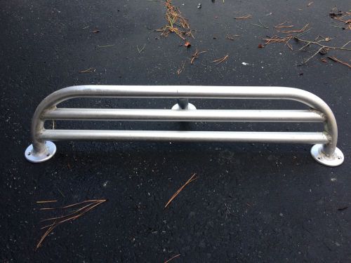 36" aluminum marine footrest custom