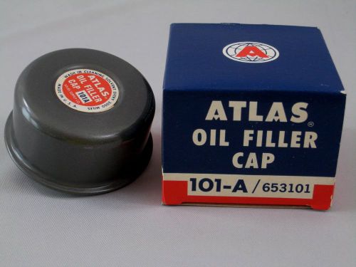 Nos vintage atlas oil filler cap 101-a / 653101