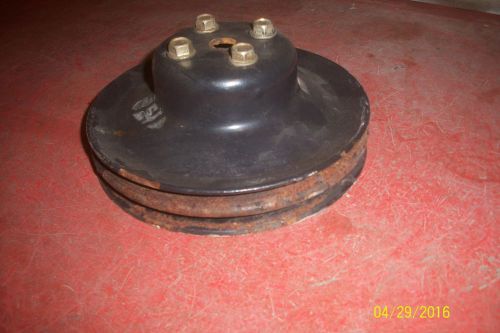Volvo penta 1997 sx 4.3 engine water pump pulley 2 groove 7 inch