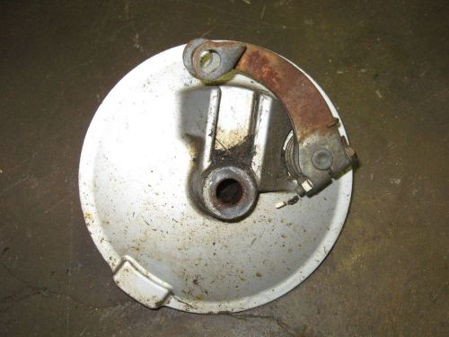 1985 honda atc 250sx oem front brake panel hub complete