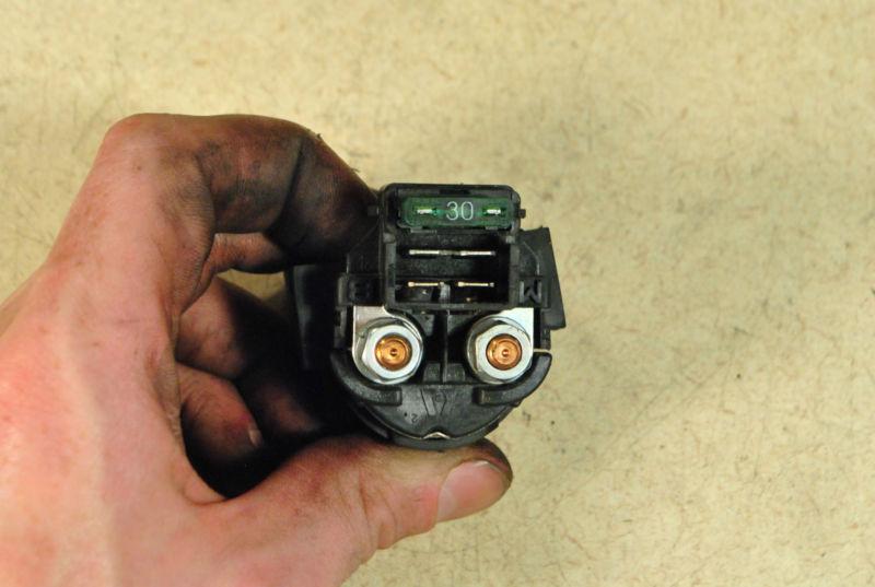 Find 09 Kawasaki Ninja 250 Solenoid Starter Relay EX250 EX 250 SA32925