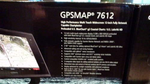 Garmin 7612 gps brand new in the box