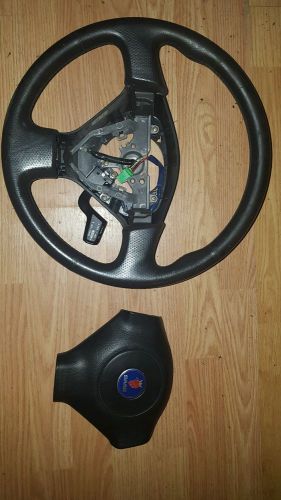 2005 saab 92x aero steering wheel